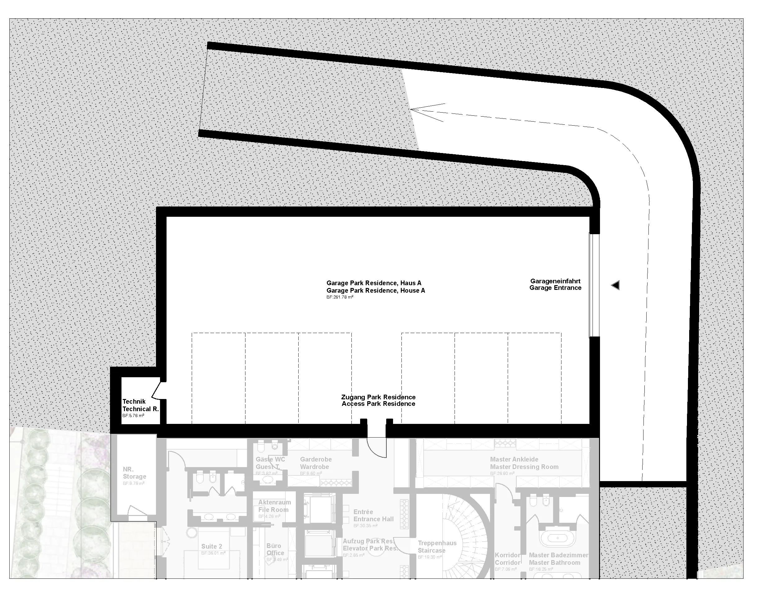 Park Residence — Garage