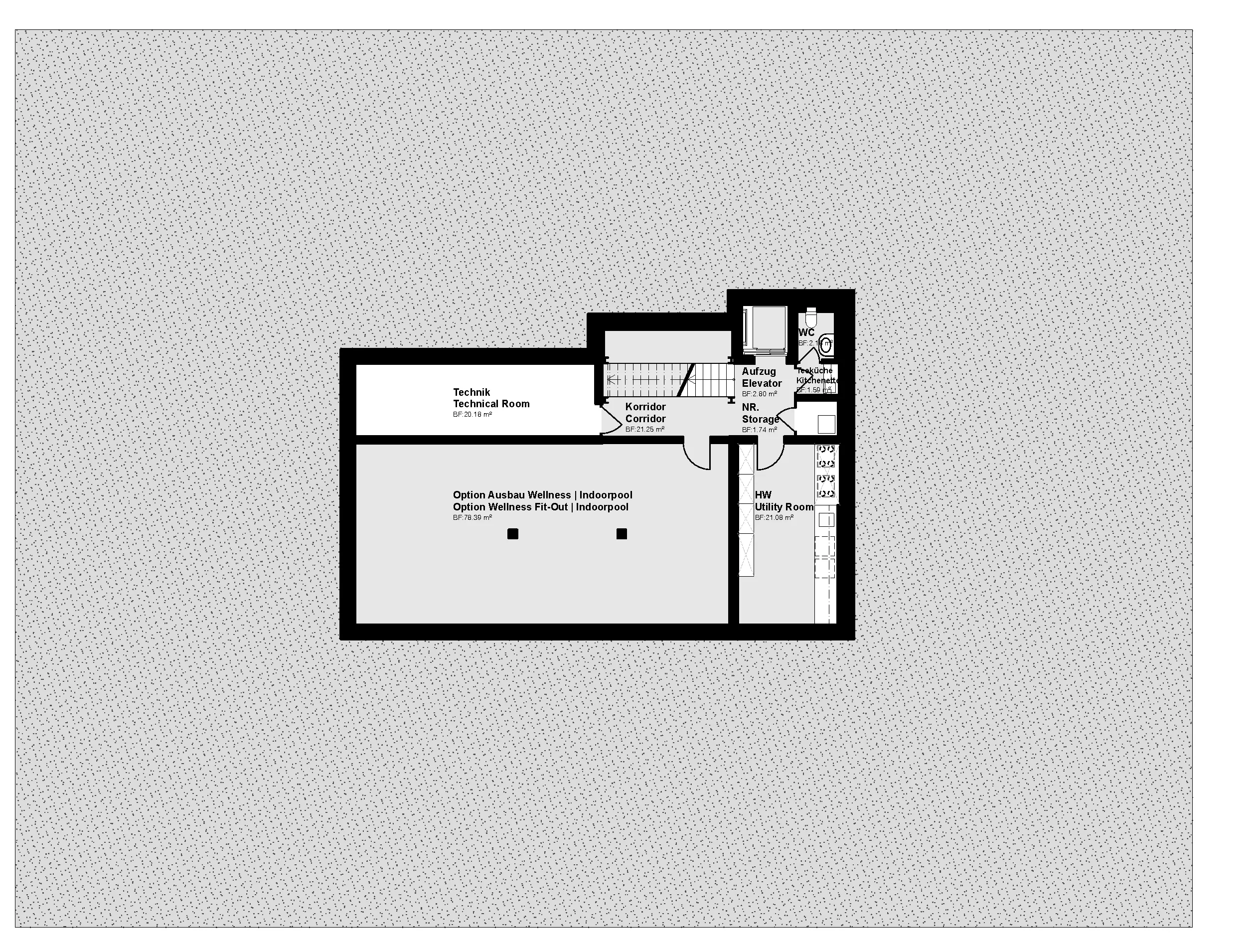 Villa — Level −1